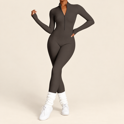 Thermal Zip-Up Jumpsuit