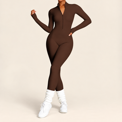 Thermal Zip-Up Jumpsuit