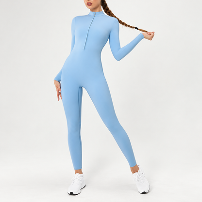 Thermal Zip-Up Jumpsuit