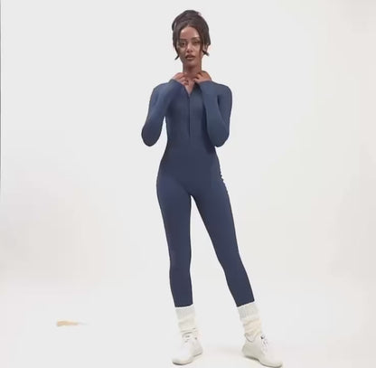 Thermal Zip-Up Jumpsuit